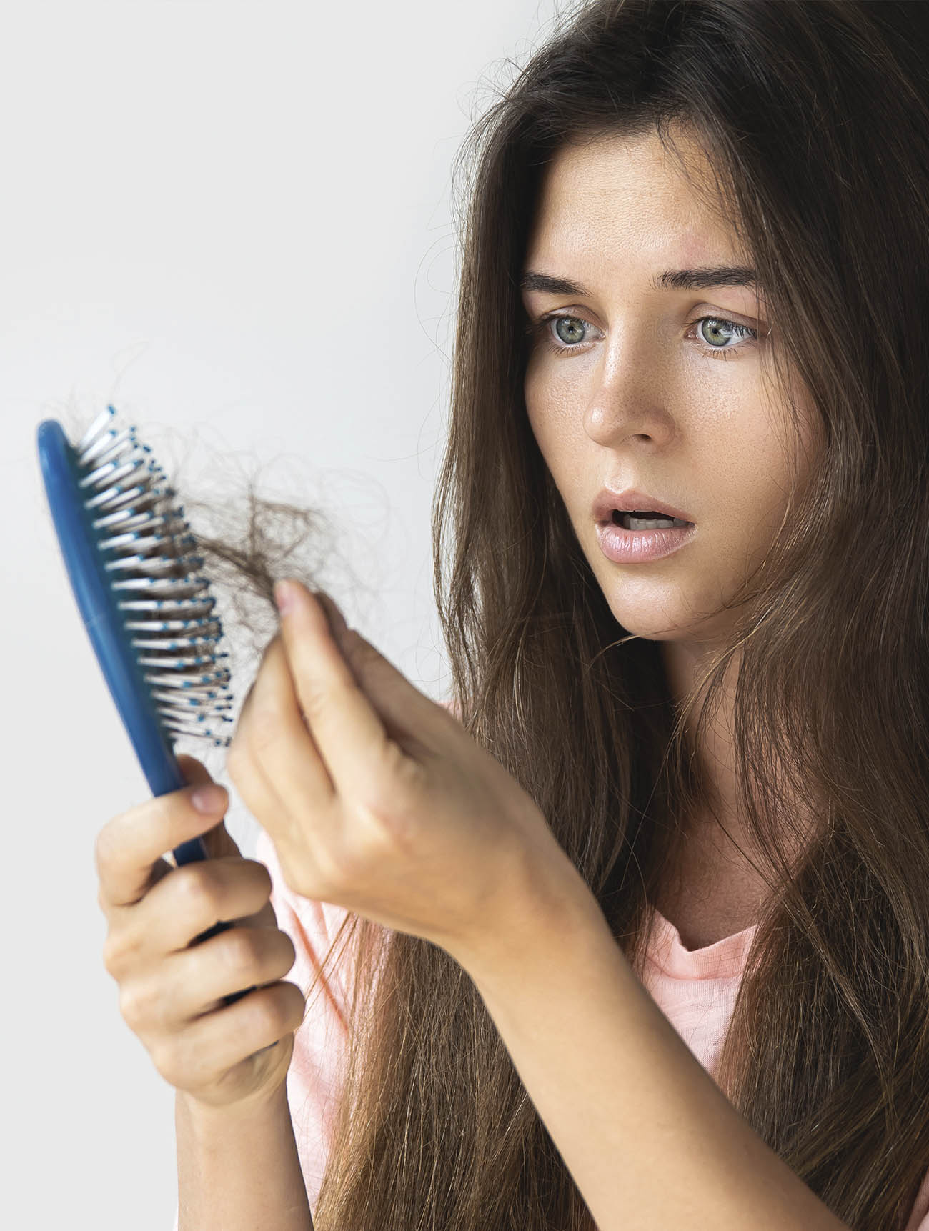 travar combater a queda de cabelo